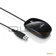 Notebook Mouse M410, Super compact desing for right and left-handers. Black glossy design. 2 Buttons foto