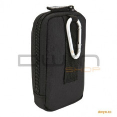 Husa camera foto Case Logic, buzunar frontal, carabina, nylon, black &amp;#039;TBC402K&amp;#039; foto