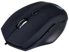 Natec laser wired mouse SNIPE, USB, Black foto