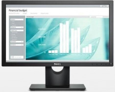 Monitor Led Dell E-series E1916H, 18.5 inch, 1366x768, 5ms, VESA, VGA, DisplayPort, Black, E1916H-05 foto