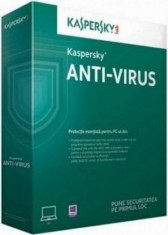 Kaspersky Licenta antivirus retail Kaspersky Anti-Virus 2016, Renew, 1 AN - licenta valabila pentru 3 calculatoare + 1 calculator gratuit foto