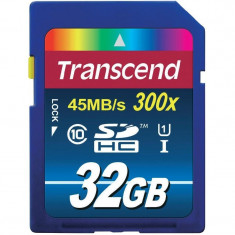 Card memorie Transcend SDHC 32GB 300x Class10 foto