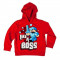 Minecraft Hanorac &quot;Like a Boss&quot; Red 5-6 Ani 100% Bumbac