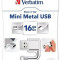 Verbatim Memorie USB Verbatim &amp;quot;Mini Metal&amp;quot; 16GB USB3.0 (49839)