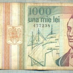 A1384 BANCNOTA-ROMANIA-1000 LEI-1993 -SERIA 0003 -EMINESCU -starea care se vede