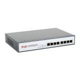 8level GEPS-2808 10&amp;#039;&amp;#039; 19&amp;#039;&amp;#039; Rackmount Switch 8x10/100Mbps PoE-at 1U foto