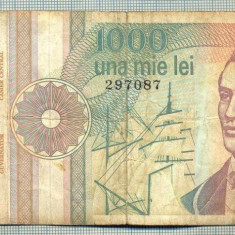 A1398 BANCNOTA-ROMANIA-1000 LEI-1991 -SERIA 0002 -EMINESCU -starea care se vede