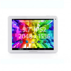 Tableta MODECOM FreeTAB 9707 9.7 inch RockChip 3188 1.6 GHz Quad Core 2GB RAM 16GB flash WiFi Silver foto