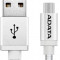 ADATA USB Micro USB charger/cablu de date argintiu 1m AMUCAL-100CMK-CSV