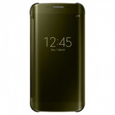 Samsung Clear View Gold EF-ZG925B pentru G925 foto