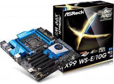 ASROCK ASRock X99 WS-E/10G, X99, QuadlDDR4-2133, SATA3, SATAe, M.2, RAID, E-ATX foto