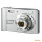 Camera foto Sony Cyber-Shot W800 Silver, 20.1 MP, senzor CCD, zoom optic 5x, Steady Shoot, ecran 2.7