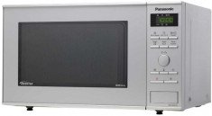 Panasonic Cuptor cu microunde Inverter NN-GD361MEPG, 23L, 950W, grill, Argintiu (NN-GD361MEPG) foto