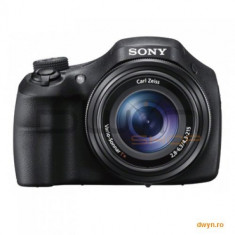 Camera foto Sony Cyber-Shot HX300 Black, 20.4 MP, senzor CMOS Exmor R, zoom optic 50x, stabilizare o foto