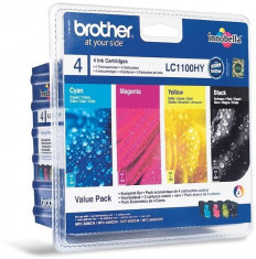 Pachet Brother LC1100HY CMYK | MFC6490CW/ DCP6690CW / MFC5890CN foto