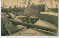 WW1 ARTILERIE TUN GREUTATE 75.500Kg,17.5m LUNGIME LEUGENBOOOM BELGIA foto
