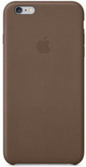 Apple iPhone 6 Plus Leather Case Olive Brown foto