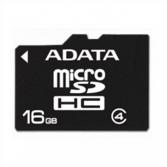 SECURE DIGITAL CARD MICRO 16GB (Class 4) ADATA &amp;#039;AUSDH16GCL4-R&amp;#039; foto