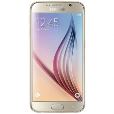 Smartphone Samsung Galaxy s6 dualsim 32gb lte 4g auriu foto