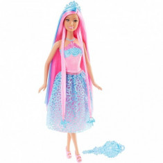 Papusa Barbie Mattel BRB Long Hair Blue DKB56-DKB61 foto