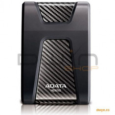HDD ADATA extern (USB 3.0) 2.5&amp;#039;, 1TB, rezistent la socuri (3x straturi protectie), negru, management foto