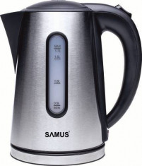 Fierbator Samus Prestige 1.7L, 2200W, Oprire automata, Inox prestige foto