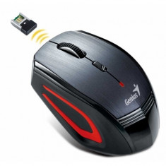 Mouse Genius NX-6550 Wireless, 2.4GHz, Black&amp;amp;Red, senzor infrarosu &amp;#039;31030106101&amp;#039; foto