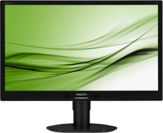 Philips Monitor Philips LED 24&amp;#039;&amp;#039; 241B4LPYCB Full HD, DVI, 5ms, boxe, negru foto