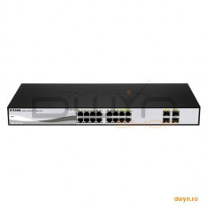 D-Link, Smart Switch 6 porturi 10/100/1000 Gigabit PoE, 2 porturi combo, Smart, Switching capacity 2 foto