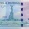 Nicaragua 100 Cordobas 2012 - Fir de securitate lat, Prefix A/1, P-208 UNC !!!