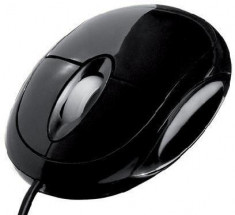 Mouse optic I-BOX Swan, PS2, negru foto