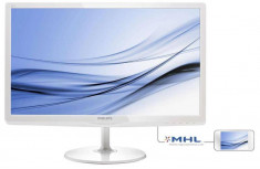 Monitor Philips E-line 247E6EDAW 23.6inch IPS-ADS FHD 60Hz, HDMI, DVI, White foto