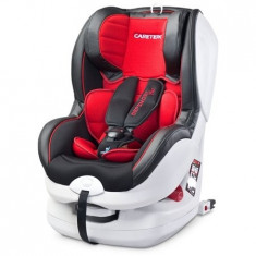 Scaun Auto Defender+ Isofix 0-18 Kg Red foto