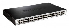 DLINK SW 48P-GB 4P-SFP SMART RM foto