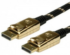 Cablu ROLINE DisplayPort M/M 10m foto