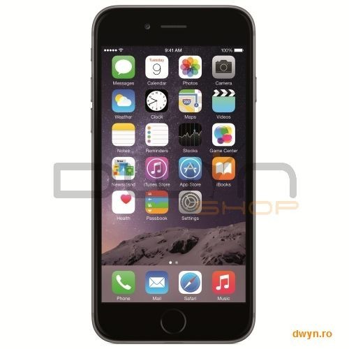 Telefon mobil IPHONE 6 64GB LTE 4G GRI foto mare Telefon mobil IPHONE 6 64GB LTE 4G GRI foto mare