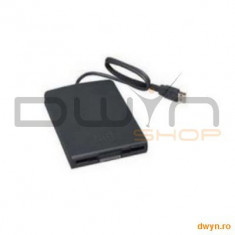 FDD 3.5&amp;#039; GEMBIRD EXTERN USB - BLACK foto