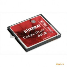 Compact Flash Card 64GB Kingston Ultimate 266X, Data Recovery Software foto