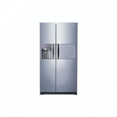 Side by Side Samsung RS7677FHCSL Clasa energetica A+, 543 L, No Frost, Control electronic, Iluminare LED, Minibar, Inox foto