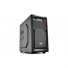 Carcasa DEEPCOOL mATX Mini-Tower, front audio &amp;amp; 1x USB 3.0, 1x USB 2.0, black &amp;#039;SMARTER&amp;#039; foto