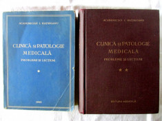 &amp;quot;CLINICA SI PATOLOGIE MEDICALA. Probleme si lectuni&amp;quot;, 2 Vol., I. Hatieganu, 1958 foto
