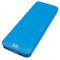 Baterie externa Kit Essential cu mufa USB 10000 mAh, Albastru