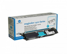 Konica Minolta Toner de capacitate mare Konica Minolta Magicolor 2400/2500 cyan (4500 coli) foto