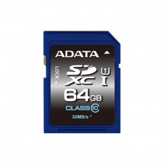 ADATA Premier SDXC UHS-I U1 64GB (Video Full HD) retail foto