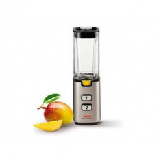 Blender Tefal Click and Taste BL142A38, Putere 300W, Capacitate 0.9 L, 2 trepte viteza, Argintiu foto