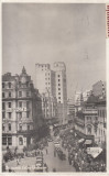 BUCURESTI , CALEA VICTORIEI , MASINI DE EPOCA MAGAZINE , ANIMATA , CIRC.1937, Circulata, Fotografie