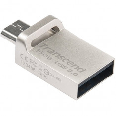 Memorie USB Transcend Jetflash 880 16GB USB 3.0 Silver foto