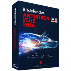 Antivirus BitDefender Antivirus Plus 2016, Licenta noua, Retail, 1 Licenta, 1 An foto