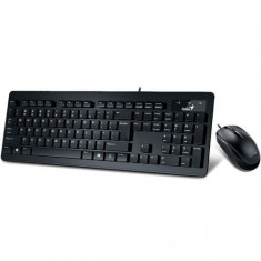 Genius keyboard SlimStar 130 + mouse, black foto