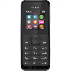 Telefon Nokia 105 dualsim negru foto